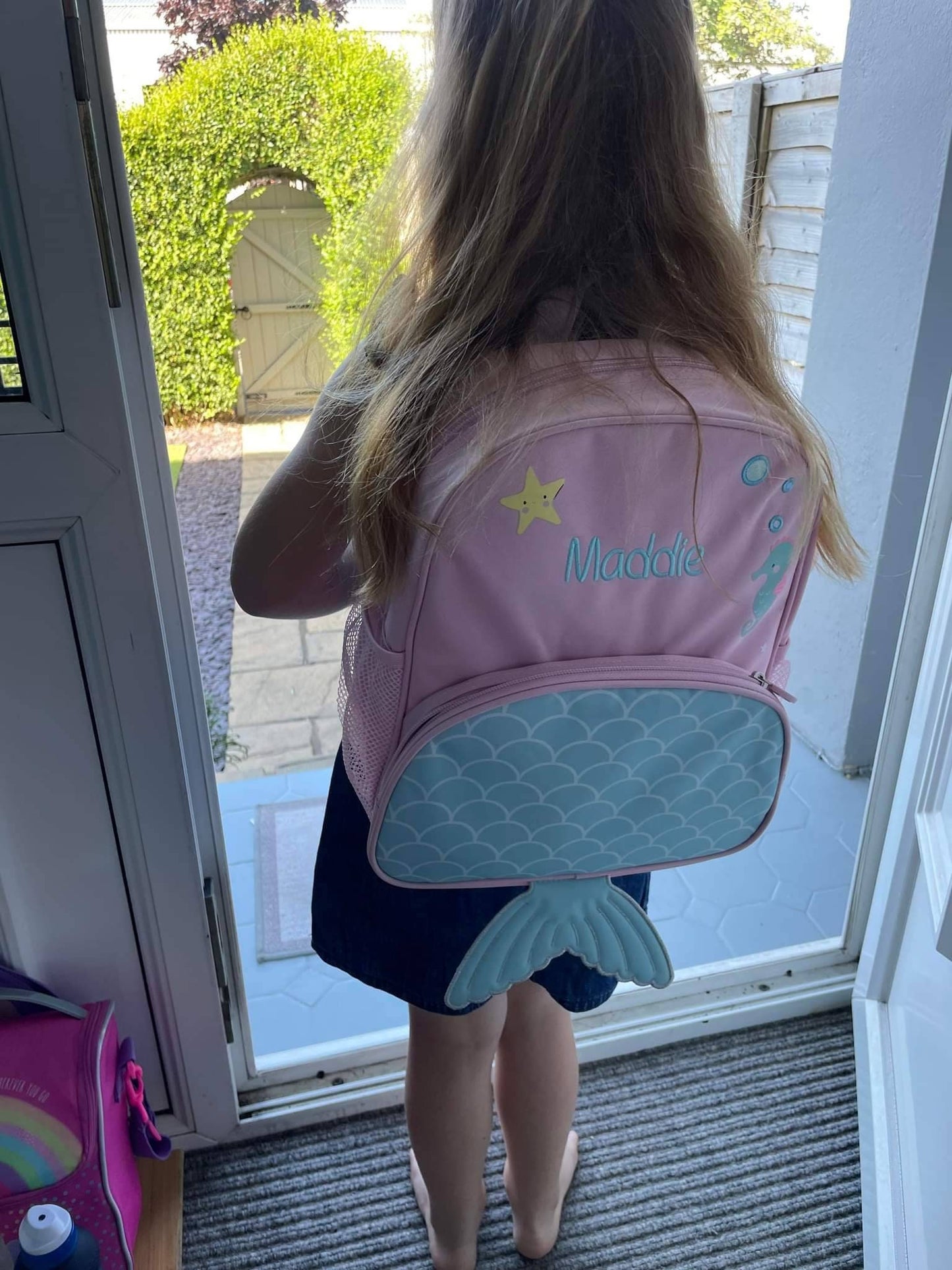 Personalised Mermaid backpack