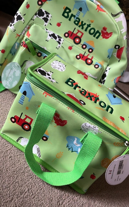 Personalised Farm Yard Lunch Bag
