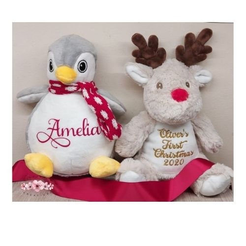 Personalised Christmas Penguin