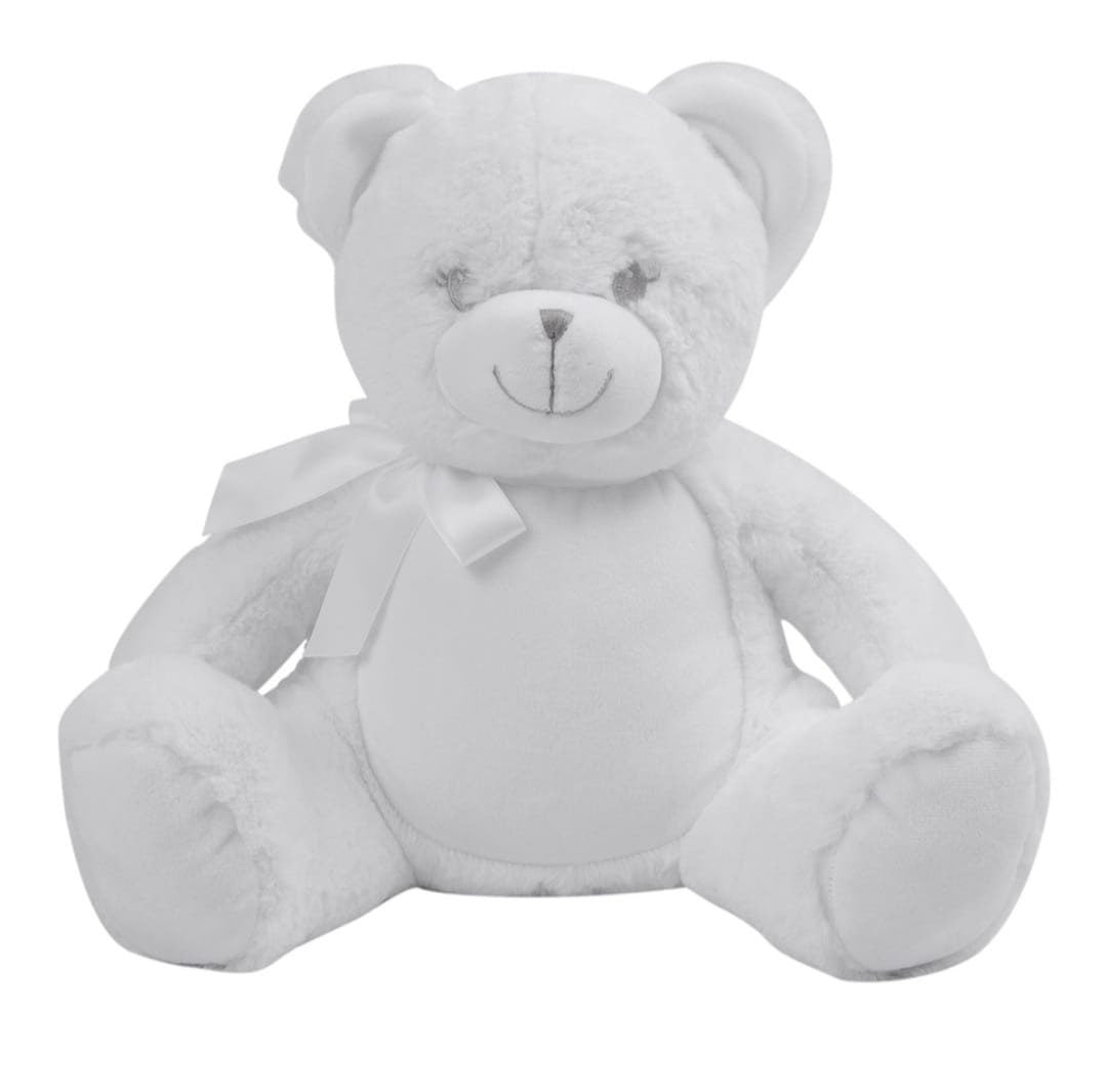 Personalised White Bear Teddy