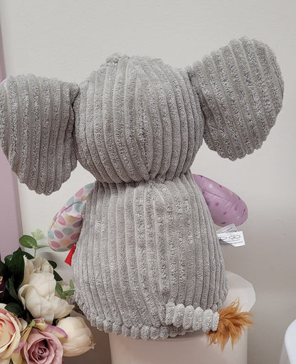 Pastel Elephant Personalised Teddy