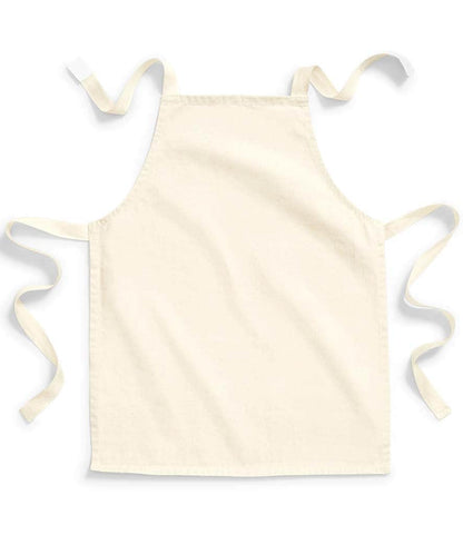 Personalised Kids Apron With Red Ties and Neck