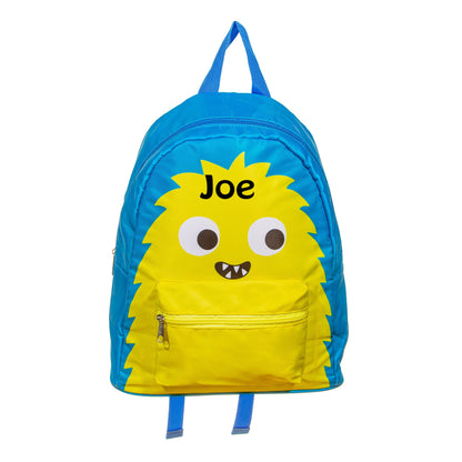 Personalised Monster Backpack